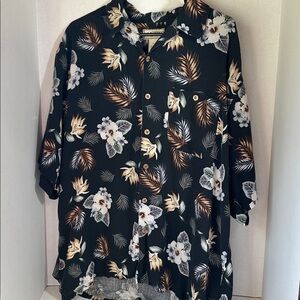 Boca classics silk Hawaiian shirt size extra large